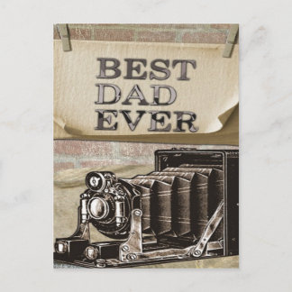 Carte Postale Meilleur papa jamais