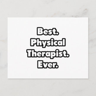 Carte Postale Meilleur. Physiothérapeute. Jamais.