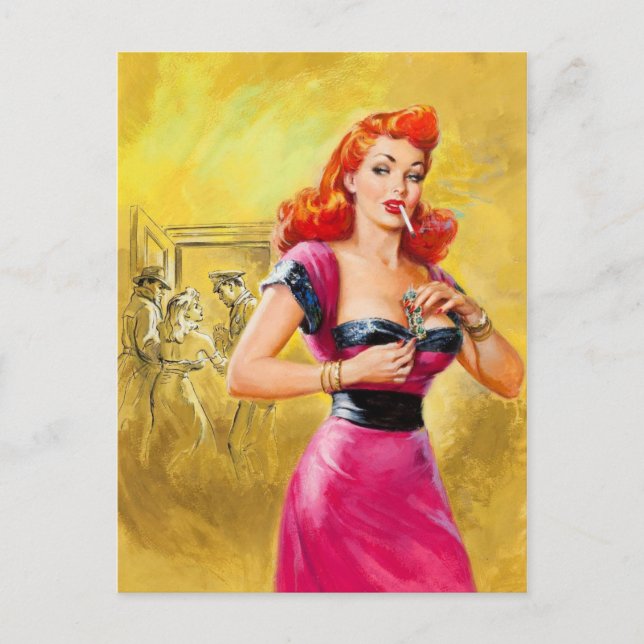 Carte Postale Meilleur vrai détective (Devant)