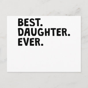 Carte Postale Meilleure fille jamais
