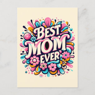 Carte Postale Meilleure maman jamais
