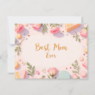 Carte Postale Meilleure maman jamais