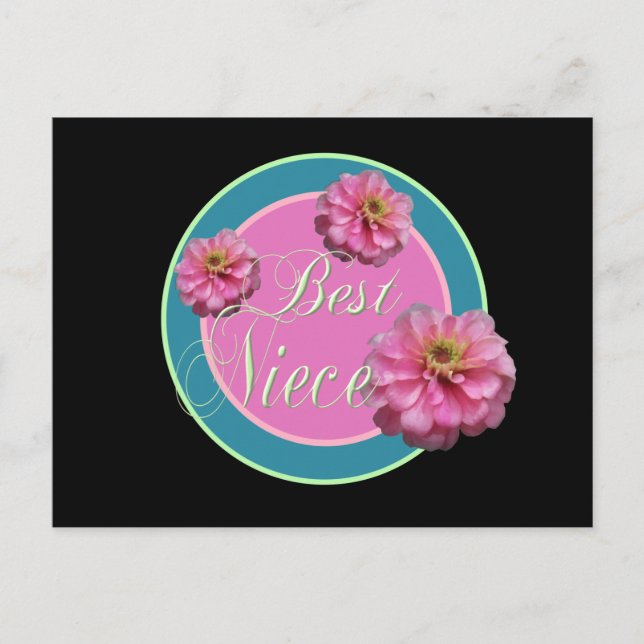 Carte Postale Meilleure nièce (Devant)
