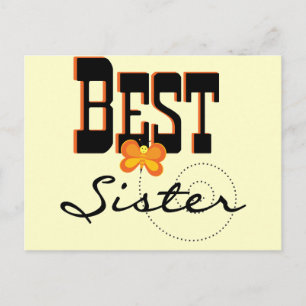 Carte Postale Meilleurs T-shirts et cadeaux de Soeurs
