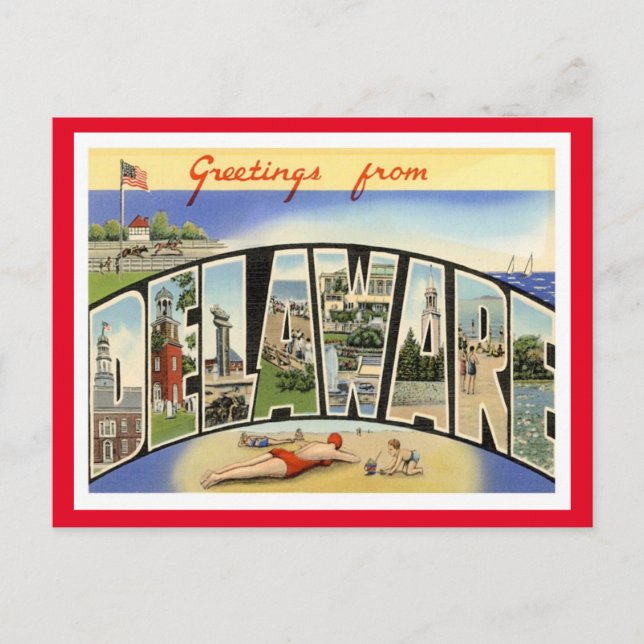 Carte Postale Meilleurs Voeux De La Part Des États-Unis (Devant)