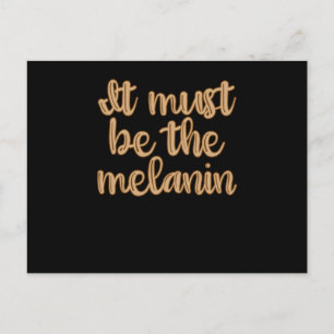 Carte Postale Melanin - Femmes Brown afro-américaines noires
