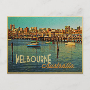 Carte Postale Melbourne Australie