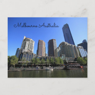 Carte Postale Melbourne Australie Yarra River