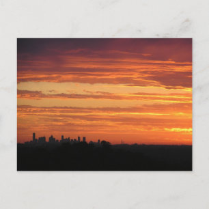 Carte Postale Melbourne Sunset