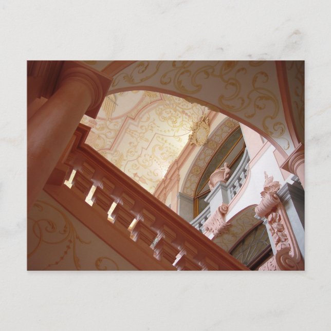 Carte Postale Melk Abbey Intérieur Melk, Autriche (Devant)