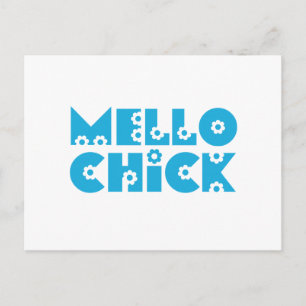 Carte Postale Mello Chick