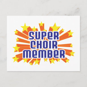Carte Postale Membre Super Choir