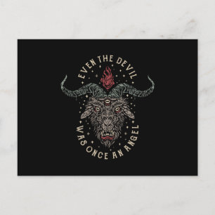 Carte Postale Même le diable était une fois un ange