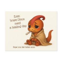 Même les dinosaures courageux ont besoin d'une jou