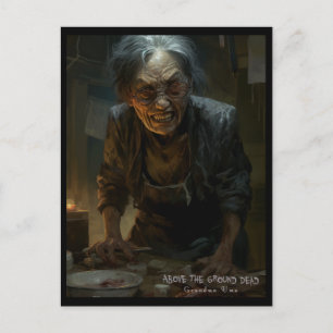 Carte Postale Mémé Uma