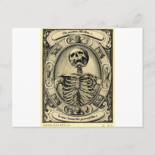 Carte Postale Memento Mori (Devant)