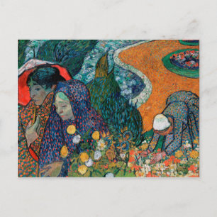Carte Postale Mémoire du jardin à Etten par Vincent van Gogh