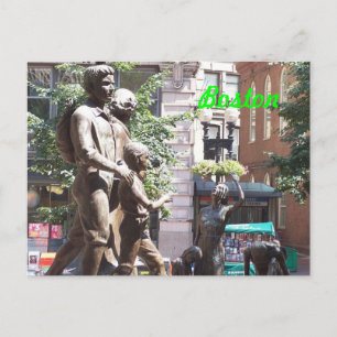 Carte Postale Mémorial de la famine irlandaise de Boston