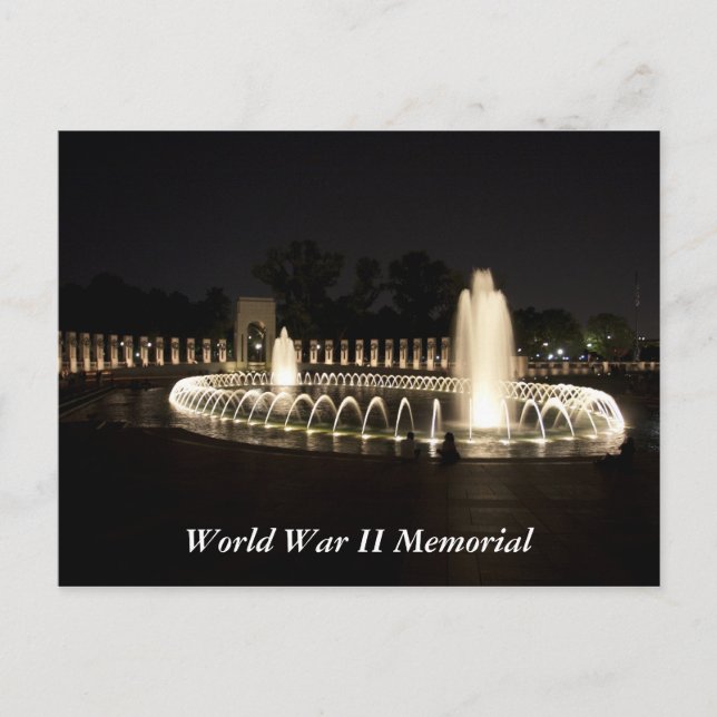 Carte Postale Mémorial de la Guerre mondiale (Devant)