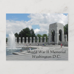 Carte Postale Mémorial de la Guerre mondiale
