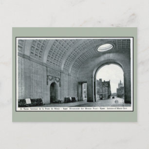 Carte Postale Mémorial de la porte d'Ypres Menin pour l'intérieu