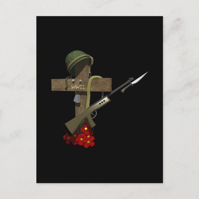 Carte Postale Mémorial de la Seconde Guerre mondiale (Devant)