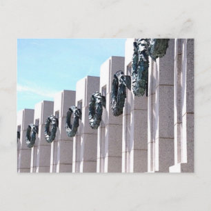 Carte Postale Mémorial de la Seconde Guerre mondiale Couronnes d