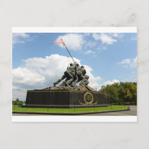 Carte Postale Mémorial Iwo Jima à Washington DC
