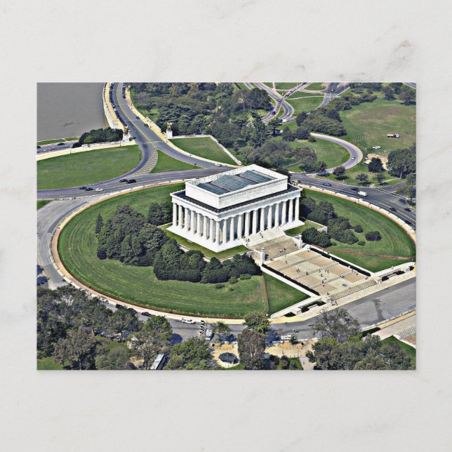Carte Postale Mémorial Lincoln  (Devant)