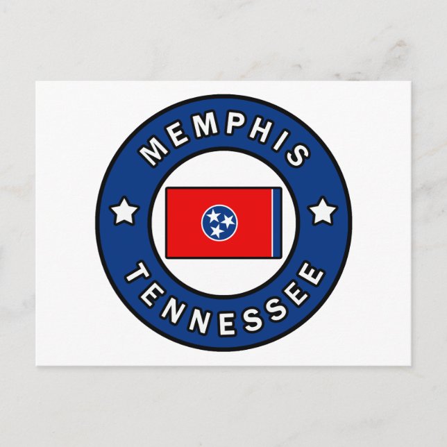 Carte Postale Memphis Tennessee (Devant)