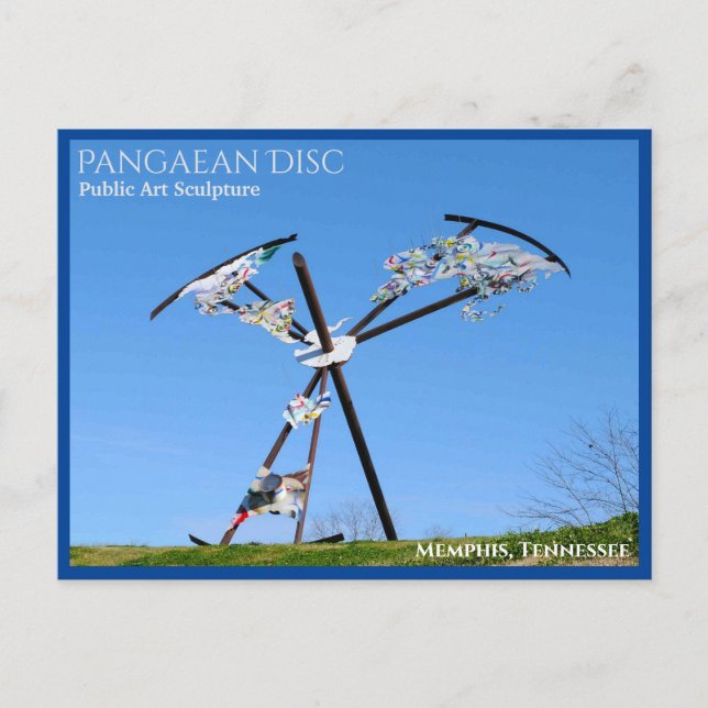 Carte postale Memphis Tennessee TN (Devant)