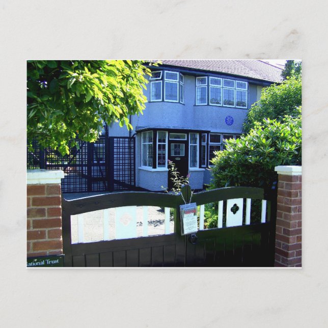 Carte Postale Mendips. Maison d'enfance de John lennon (Devant)