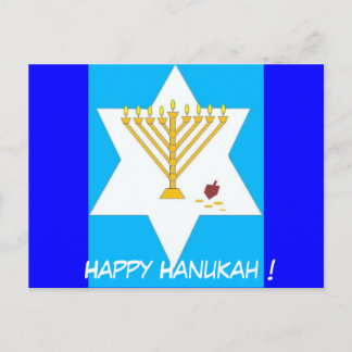 Carte postale Menorah
