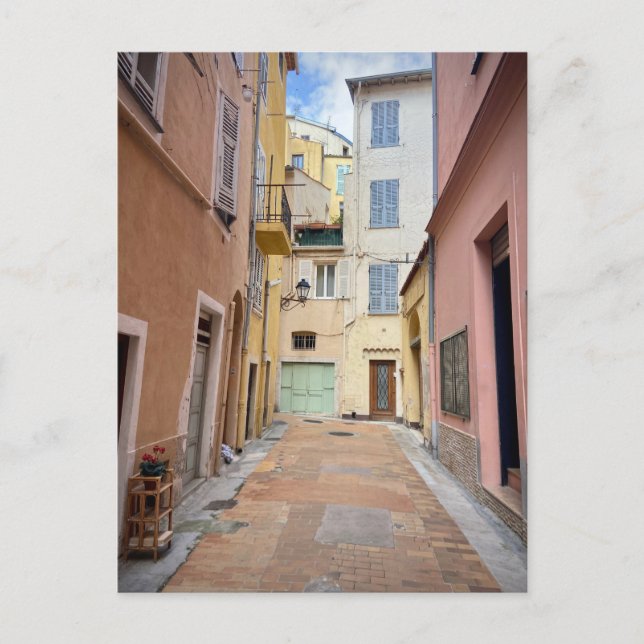 Carte Postale Menton, France (Devant)