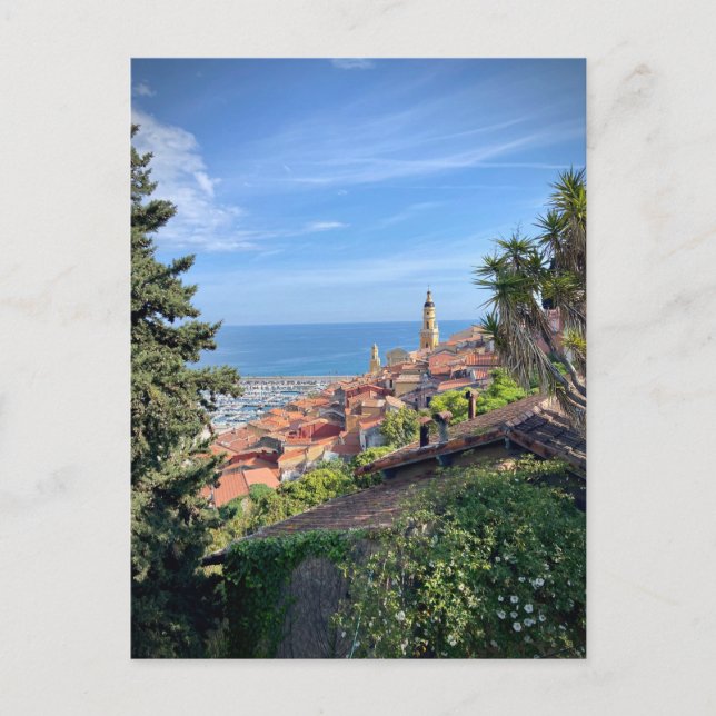 Carte postale Menton, France (Devant)