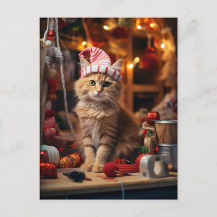 Carte Postale Meowy Christmas !