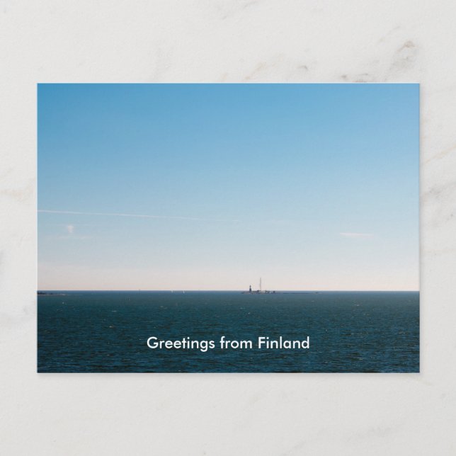 Carte Postale Mer Baltique (Devant)