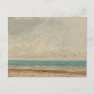 Carte Postale Mer Calme 1866 Gustave Courbet National Gallery