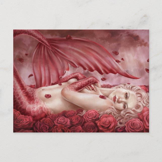 Carte Postale Mer des Roses (Devant)