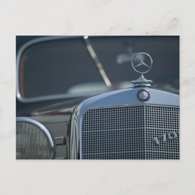 Carte Postale mercedes antique 4 (Devant)