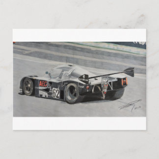 Carte Postale Mercedes C9 Sauber 1988