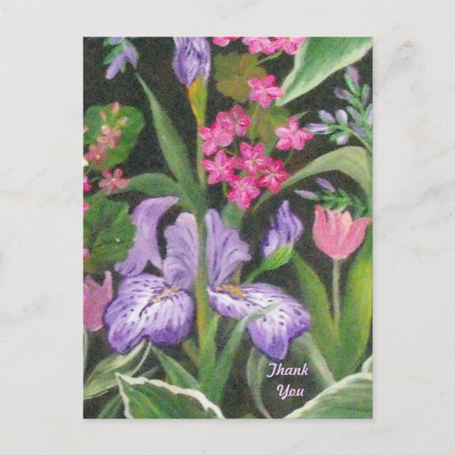 Carte postale Merci (Devant)