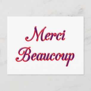 Carte Postale Merci
