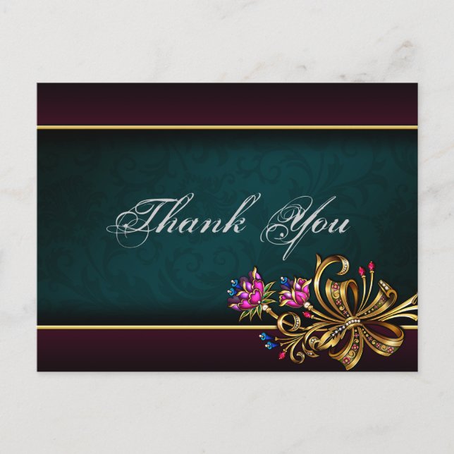 Carte postale Merci (Devant)