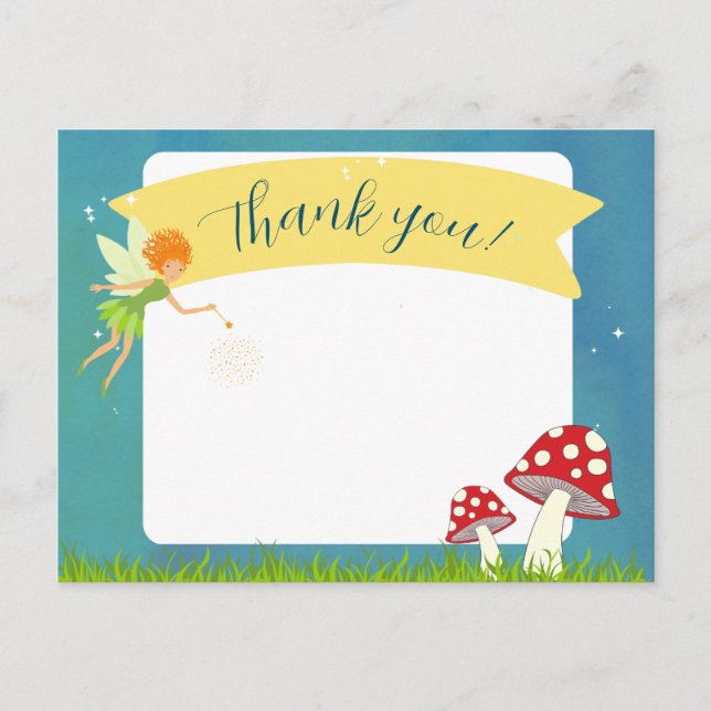 Carte postale Merci (Devant)