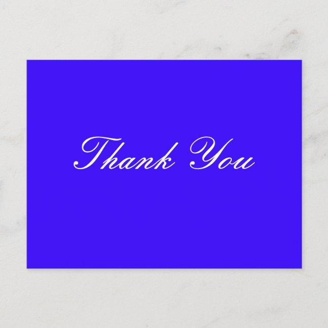 Carte Postale Merci (Devant)