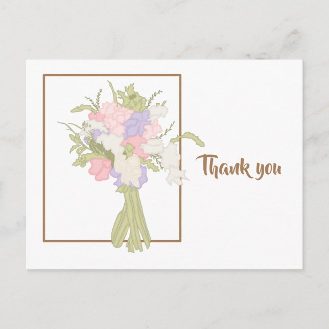 Carte Postale Merci  (Devant)