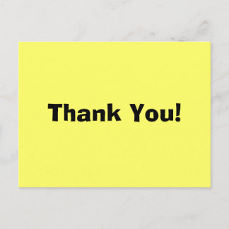 Carte Postale Merci !