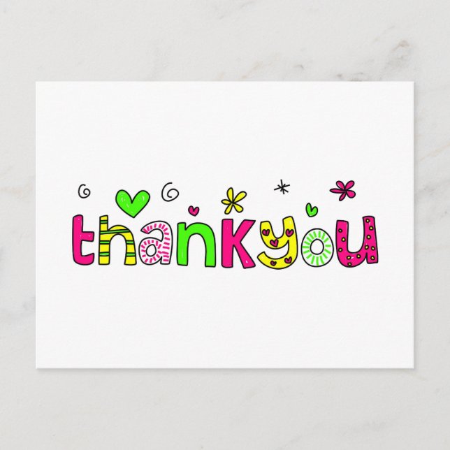 Carte Postale merci (Devant)