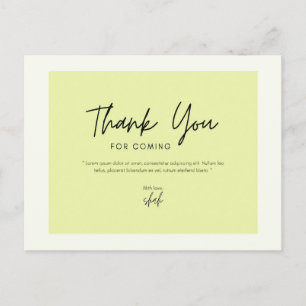 Carte Postale  Merci à venir 